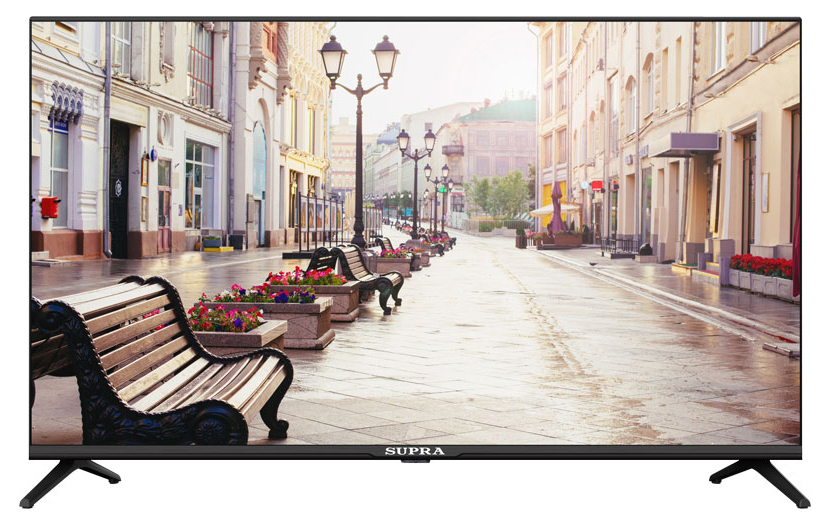 LCD телевизор  SUPRA STV-LC43LT00100F (Тонкая рамка!! 43" LED Full HD цифр DVB-T2 USB(MKV))