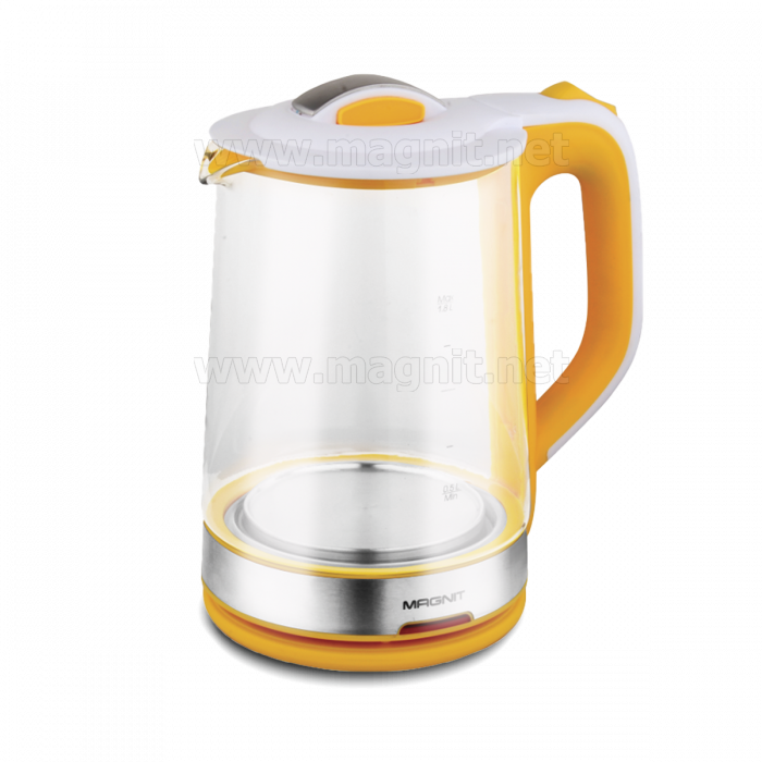 Чайник Magnit RMK-3251 1,8л.,стекло, оранж