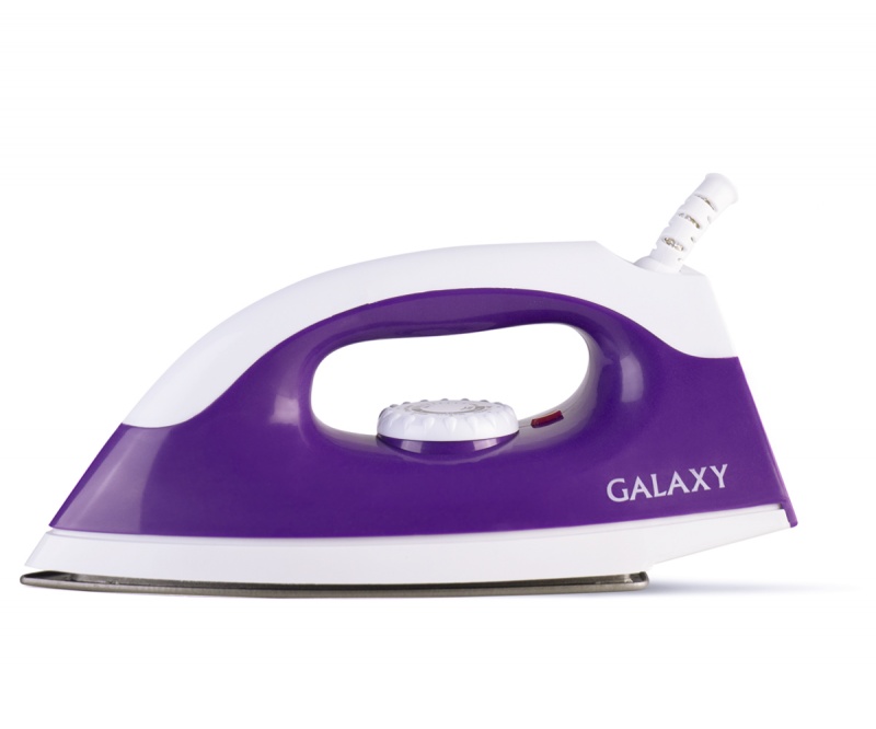 Утюг Galaxy GL 6126 фиолет (1400Вт, антиприг покр, сухая глажка) 6/уп