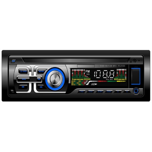 Авто магнитола+USB+AUX+Радио+цветной экран 1582