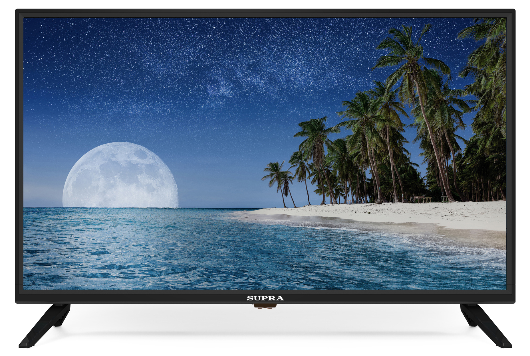 LCD телевизор  SUPRA STV-LC32ST0070W чёрн SMART Andr  (32", Wi-Fi, Ci, HDReady, DVB-T2, USB, 2*6Вт)