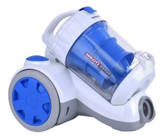 Пылесос Magnit RMV-1646, 2000Вт, Супер-Циклон бело-голубой
