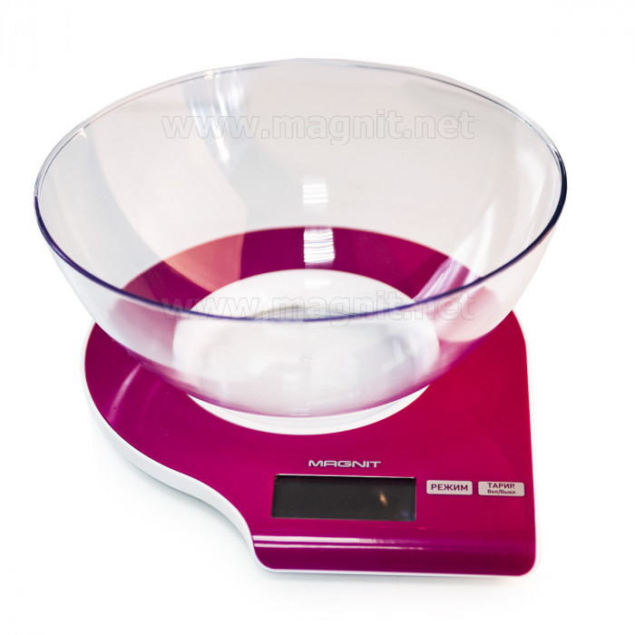 Весы кухонные Magnit RMX-6318 с чашей, электронные