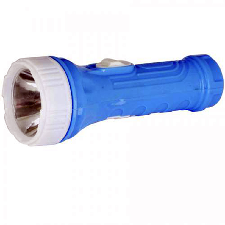 Фонарь  Ultra Flash  TH-828 (фонарь голубой,1LED,1реж,3ХAG10 в компл.,пласт, блист-пакет)