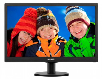 Monitor  Philips 21.5" 223V5LSB2 (10/62) Glossy-Black TN LED 5ms 16:9 10M:1 200cd