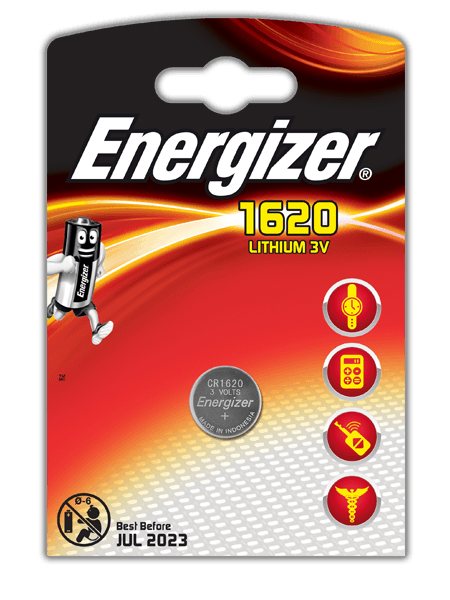 Бат CR-1620    Energizer Lithium BL-1 (10шт)
