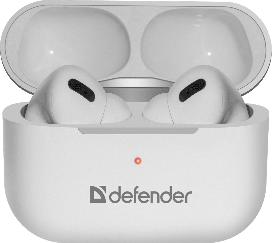 гарнитура Defender Twins 636 белый,беспроводнаяTWS PRO, Bluetooth