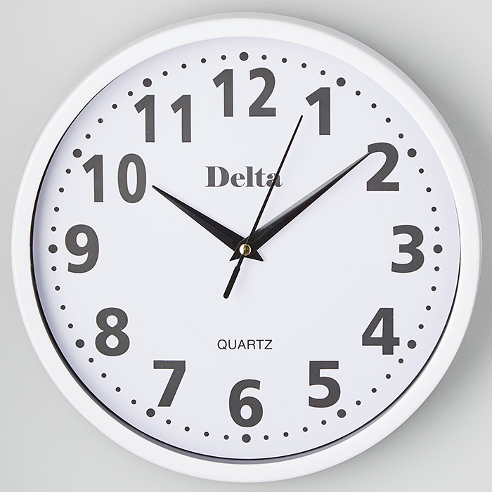 Часы настенные DELTA DT7-0001 24,9*24,9*3,8см  (40)