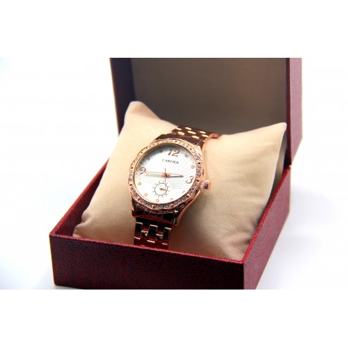 наручные часы женские Cartier SW-29 (в ассортименте) без коробки