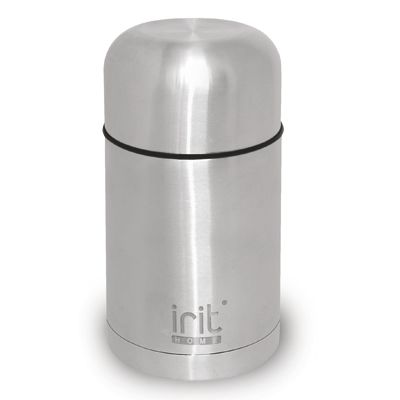 Термос IRIT IRH-118 нерж, 1л, резиновая вставка