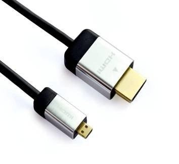 Кабель HDMI08-04PRO HDMI(M) -MicroHDMI(M) 1м  BL DEFENDER