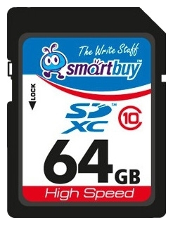 Пам. SDXC 64GB Smartbuy Class10 (SB64GBSDXC10)