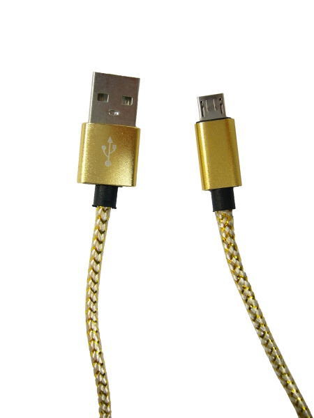 Кабель USB - micro USB Орбита OT-SMM06 (KM-14) цветной 1м, 20шт/уп