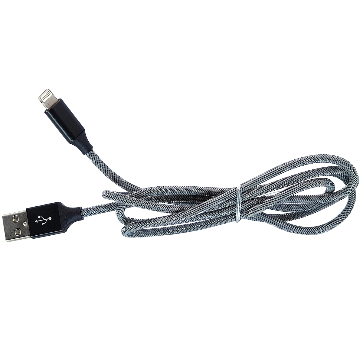Кабель USB - 8pin Орбита OT-SMI09 ткань (2А, для iPhone5/6/7) 1м