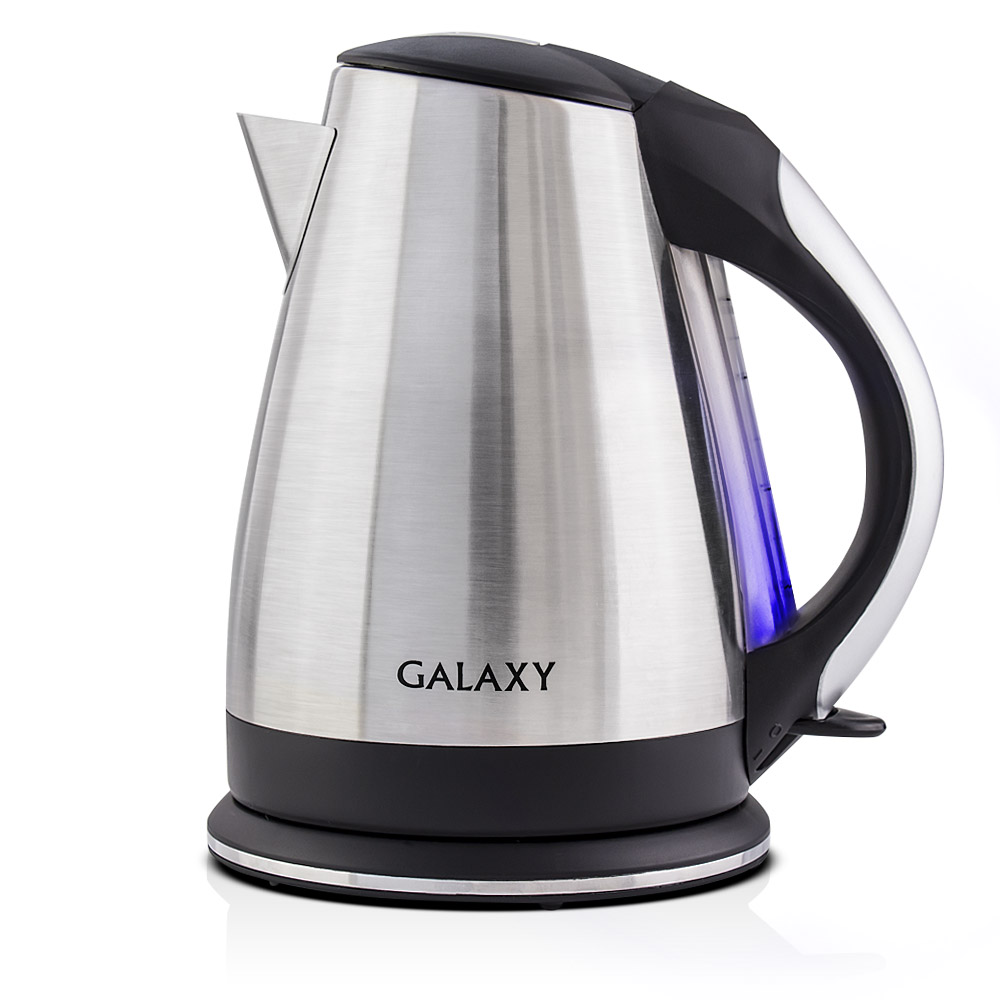 Чайник Galaxy GL 0314 (2,2 кВт, 1,8л, мет корпус, окошко) 12/уп