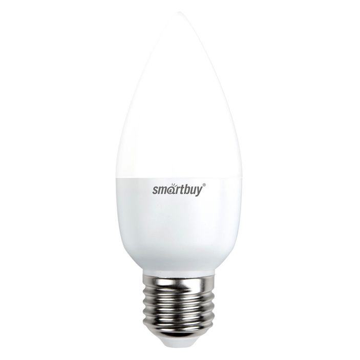 Эл. лампа светодиодная  Smartbuy C37-05W/4000/E27 (SBL-C37-05-40K-E27)