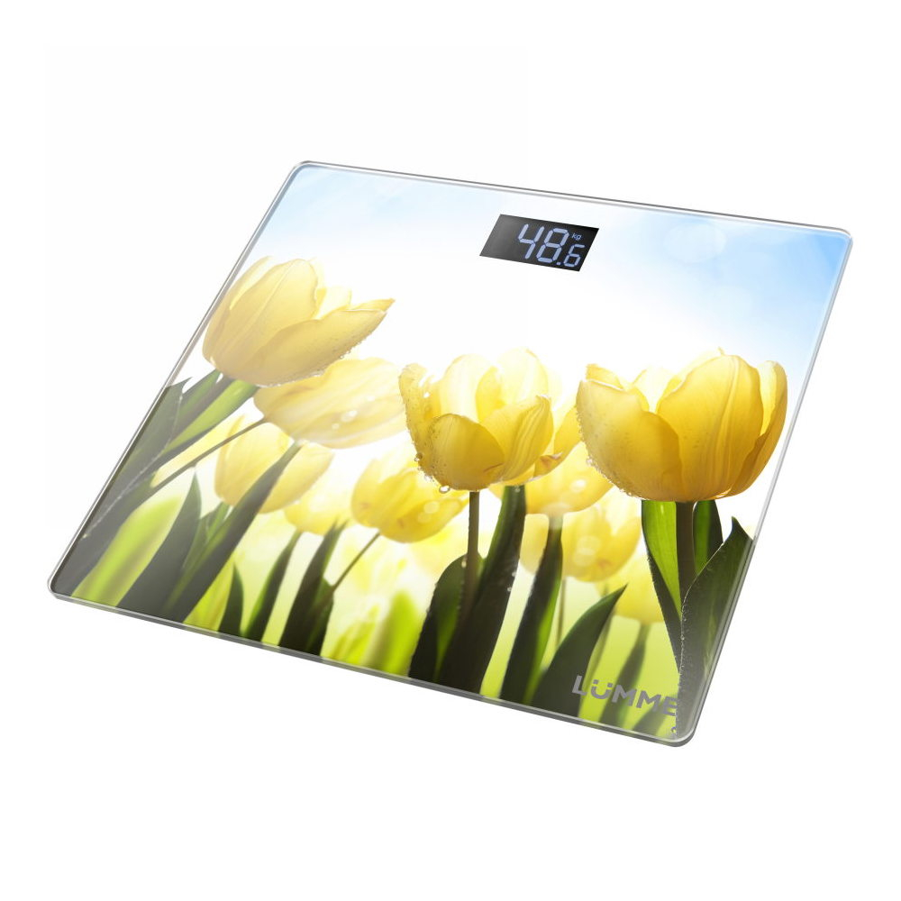 Весы напольные LUMME LU-1329 {new} тюльпаны весы (электронные, LCD-диспл, 180 кг/100г) 10/уп