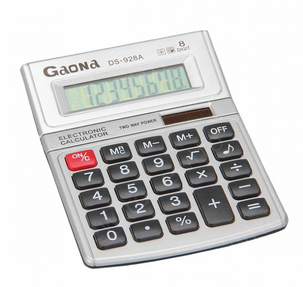 Калькулятор GAONA DS-928A (8 разр.) настольный