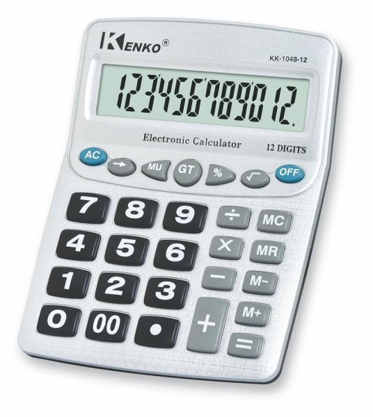 Калькулятор Kenko KK-1048-12 (12 разр.) настольный