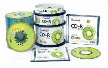 диск Smart Buy CD-R 52x, Bulk (100) Fresh-Kiwifruit