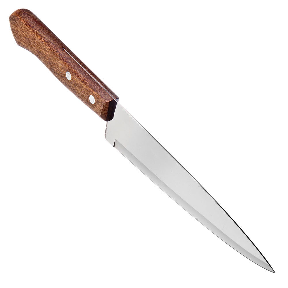 Нож кухон. Tramontina Universal Нож кухонный с дерев ручкой 18см 22902/007