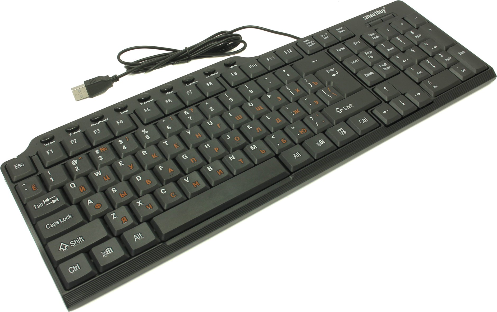 Клавиатура Smartbuy 234 ONE USB черная (SBK-234-K)