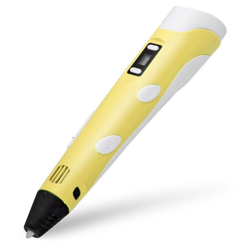 3D ручка Помощник PM-TYP01 жёлтая