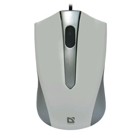 Мышь Defender провод Accura ММ-950 серый,3 кн, 1000dpi