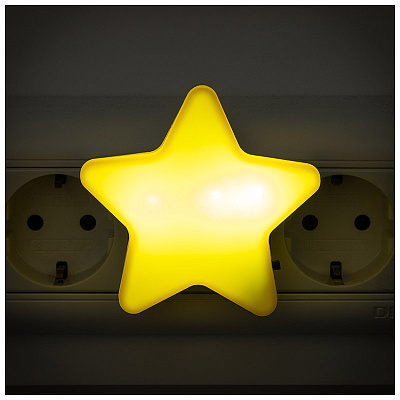 Лампа-Ночник Energy EN-NL-8 "Звездочка" желтый, от 220В