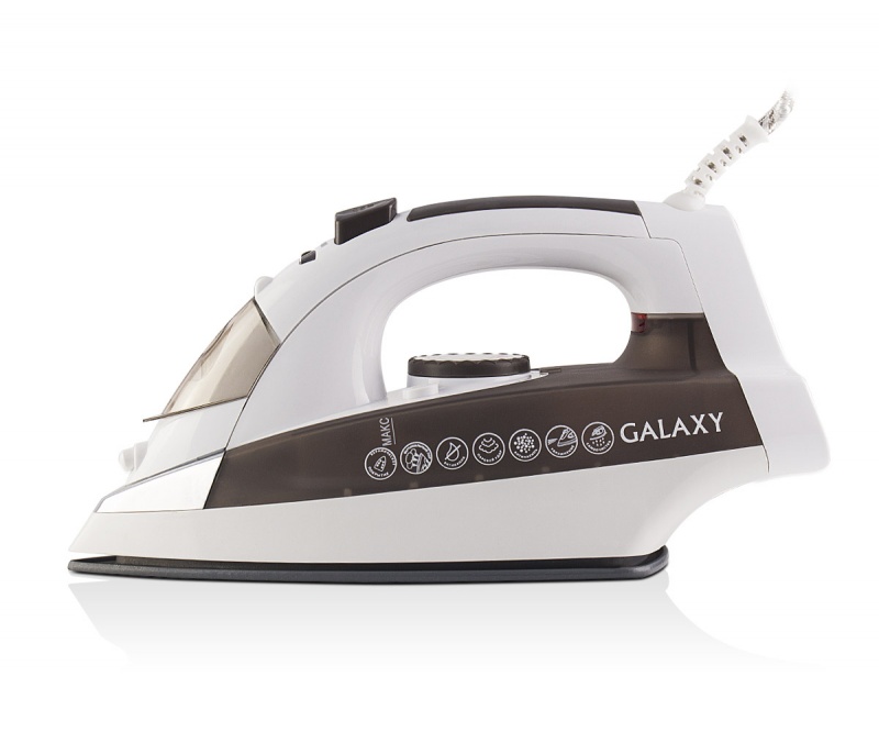 Утюг Galaxy GL 6117 (2200Вт, керам покр, антикапля, самоочистка) 6/уп