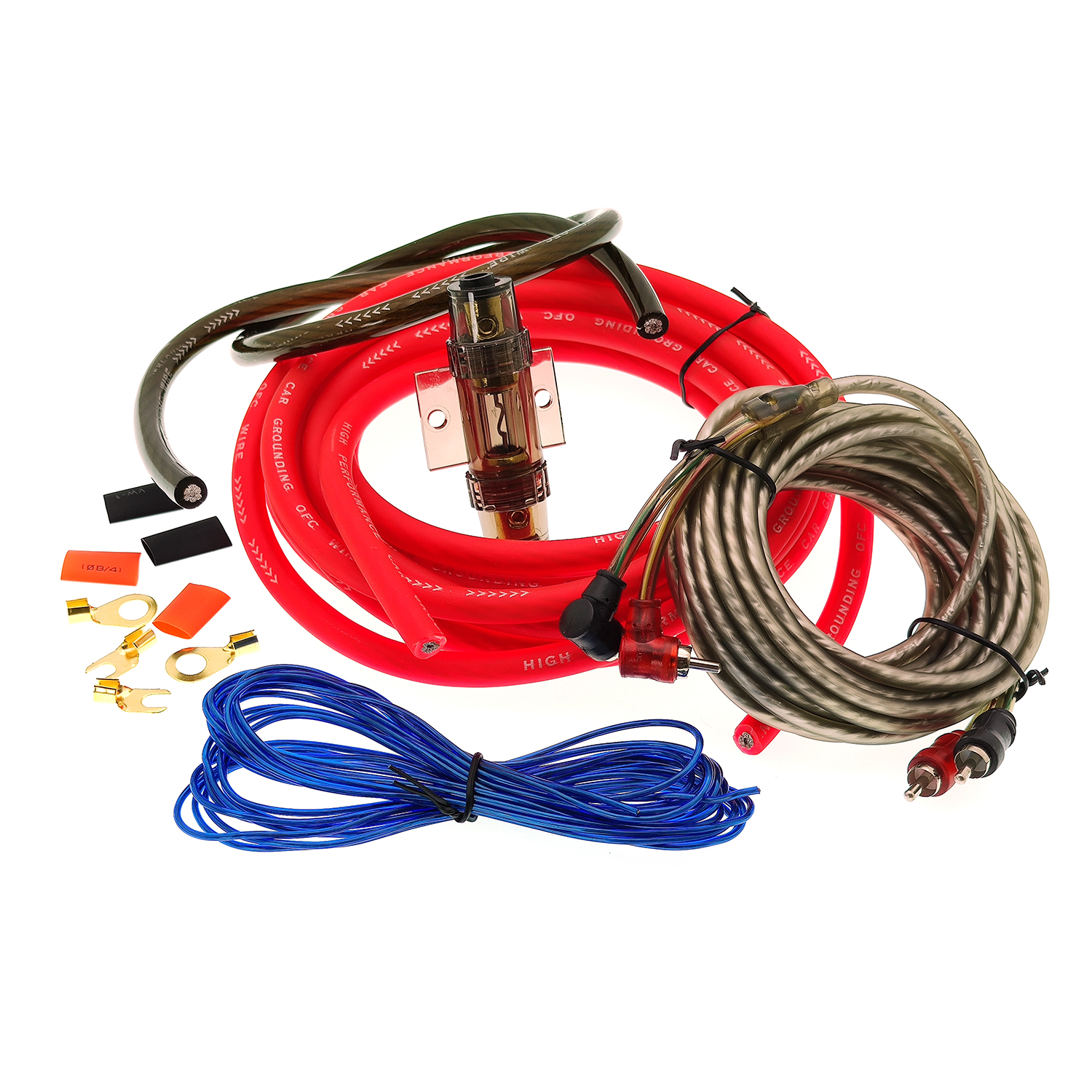 Набор кабелей для автоакустики TDS TS-CAD06 (5м, 10GA)