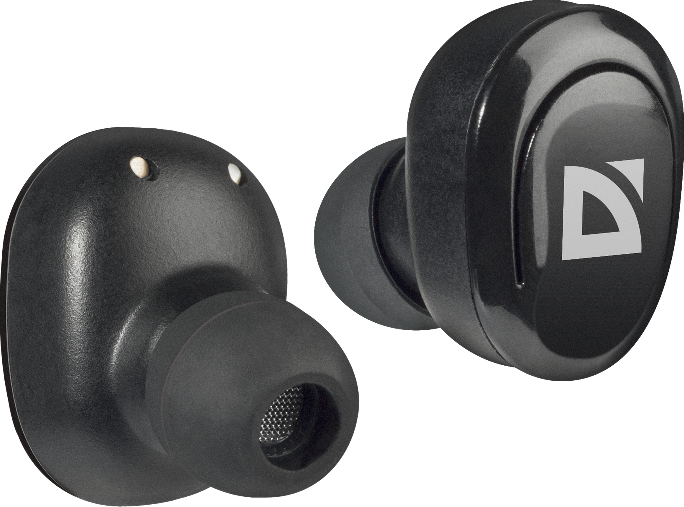 гарнитура Defender Twins 635 черный,беспроводнаяTWS, Bluetooth