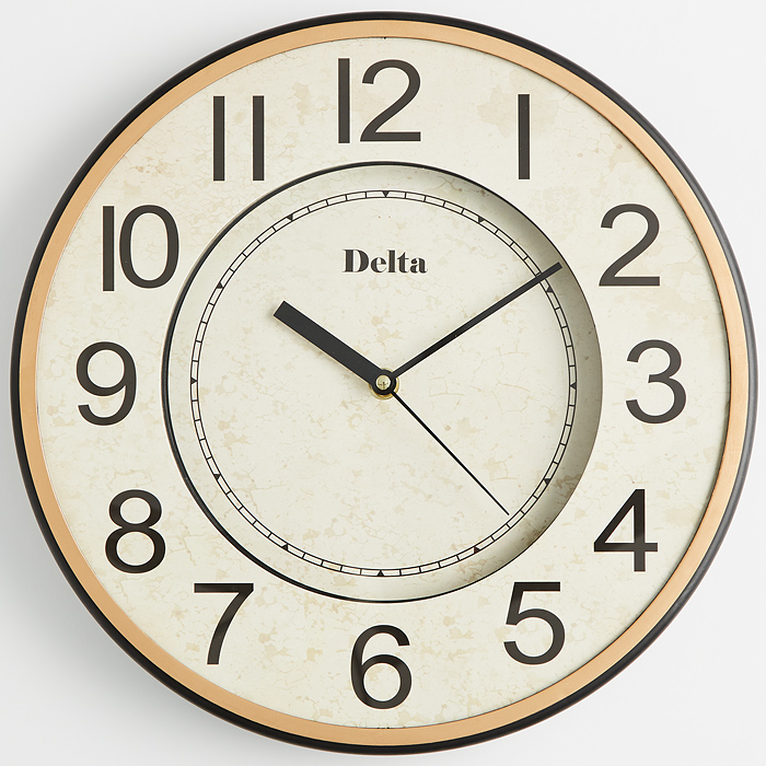 Часы настенные DELTA DT9-0009  d=32*32*4 cм (10)