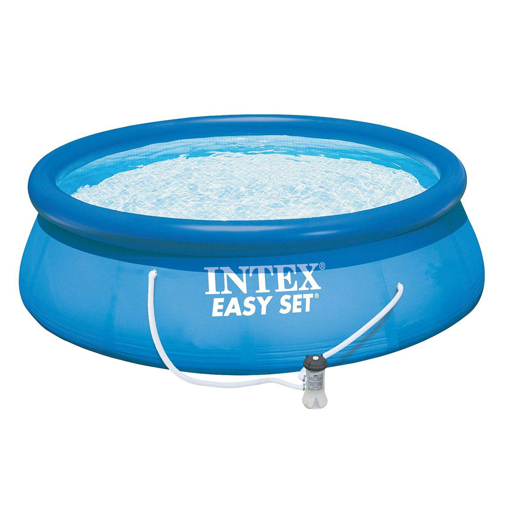 Бассейн быстроустанавливаемый 366*76 см, Easy Set, 5621л, насос с фильтром 2006л/ч, INTEX 28132