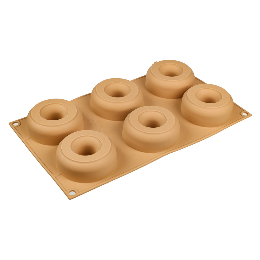 Форма для приготовления пончиков BY COLLECTION "Донатс" 30х17,5х3см, силикон