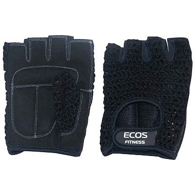 Перчатки для фитнеса ECOS SB-16-1955 цвет -черные,  размер: XL