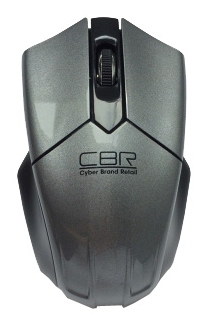 Мышь CBR CM 420 Grey, оптика, радио 2,4 Ггц, 1200 dpi, USB