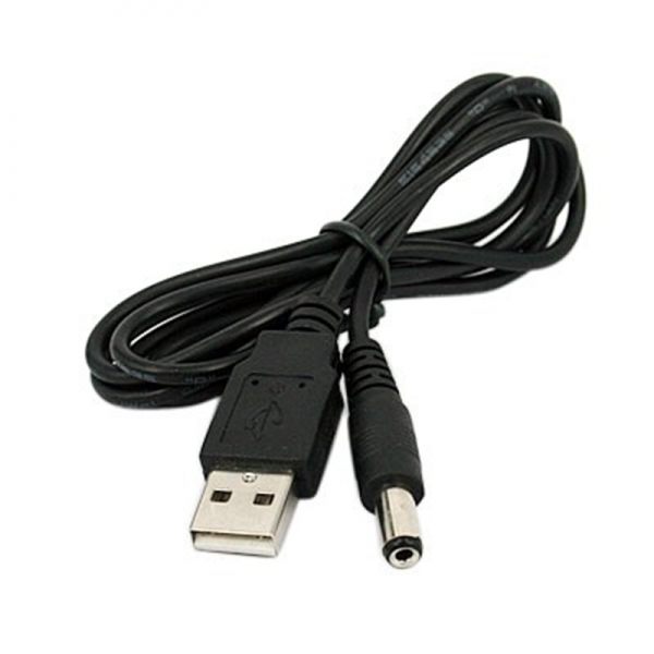 Кабель USB Орбита OT-PCC04 (BS-373) (штекер USB - штекер 5,5мм питание) 1,5м  20шт/уп
