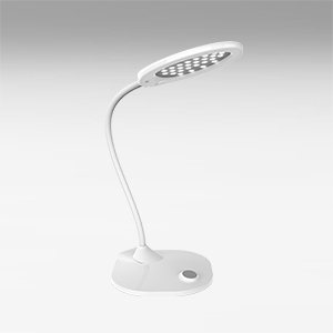 Светильник настольный Ritmix LED-610 White (пит USB, 30 LED, 6Вт, 3 уровня яркости, 6000К )