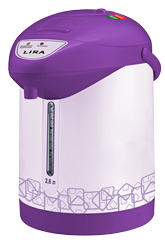 Термопот "LIRA" LR 0404 NEW( металл , объем 2.8 лит, 820Вт/ уп. 6 шт.