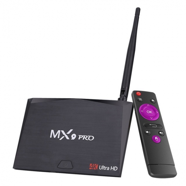 ТВ приставка Смарт Орбита MX9 PRO (Cortex A53 2Гц, Android7,1, 2Гб, Flash 16ГБ, Wi-Fi)