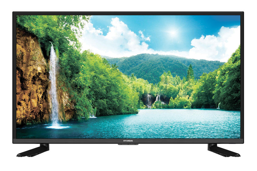 LCD телевизор  Hyundai 43" H-LED43F308BT2 черный FULL HD DVB-T2/C/S2/USB (RUS) 2*10Вт