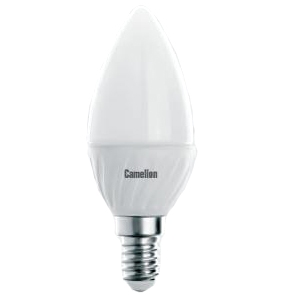 Эл. лампа светодиодная Camelion LED-C35-3W-/845/E14(Свеча 3Вт 220В, аналог 30Вт) уп.1/10/100