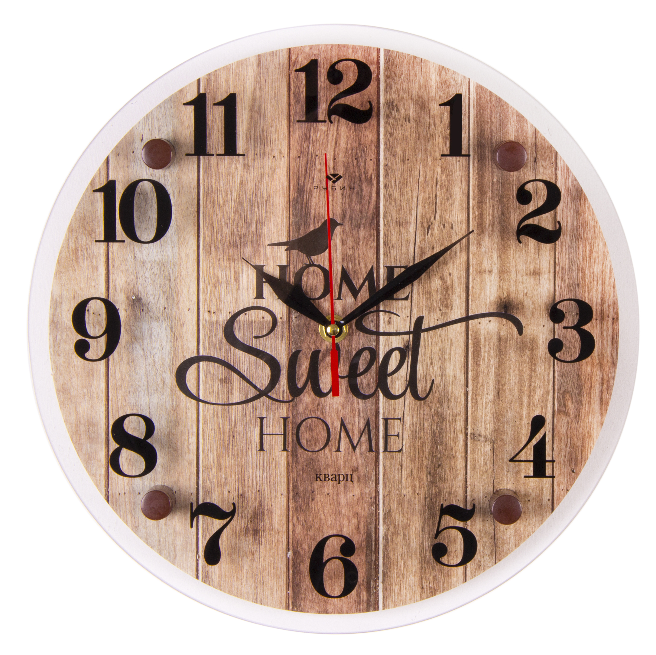 Часы настенные СН 3030 - 034 "Sweet Home" круглые (30х30) (10/уп)