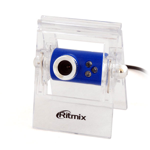 Камера д/видеоконференций Ritmix RVC-005 (USB2.0, 1.3Mп, 30 кадров/сек, Система Windows XP/Vista/7)