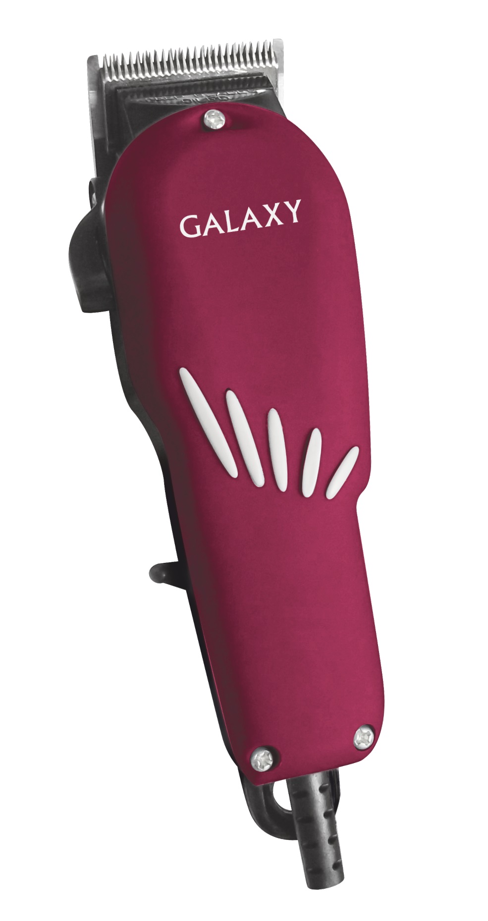 Машинки для стрижки Galaxy GL 4104 12 Вт, регулир длины, 4 насадки, лезвия япон. нерж сталь (20/уп)