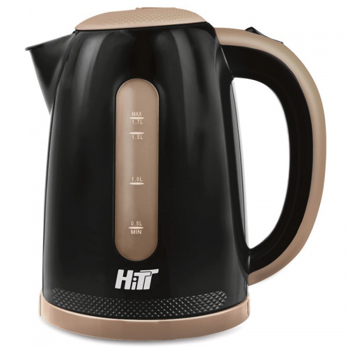 Чайник HITT HT-5012  (1,7л, 2200 Вт, черн/беж)
