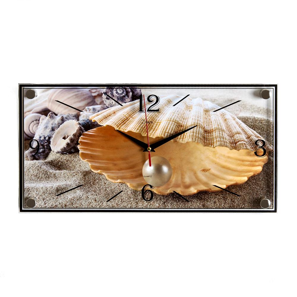 Часы настенные СН 1939 - 123 Ракушка прямоугольн (19x39)