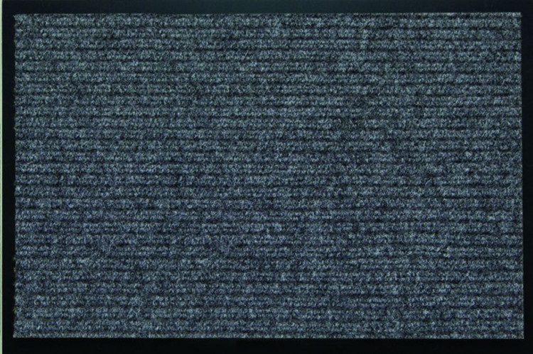 Коврик SUNSTEP влаговпитывающий "Ребристый" 120х250 см, серый