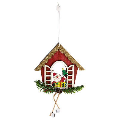 Украшение декоративное "Санта в окне "SYMZPA-4423152